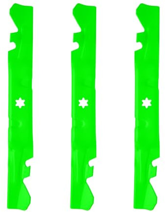 JYLEYJ Mähmesser ersetzt 490110C188 490-110-C188, kompatibel mit 152,4 cm Extremmesser-Set ZT2 ZT3 Ultima 60 Mulch KW KIT