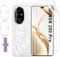 Lutree pour Honor 200 Pro Protection écran, 2+2+2 Pièces TPU Protecteurs d'écran+ Retour Film+ Verre Trempé Caméra Arrière Protecteur, HD Anti-Rayures Protection écran