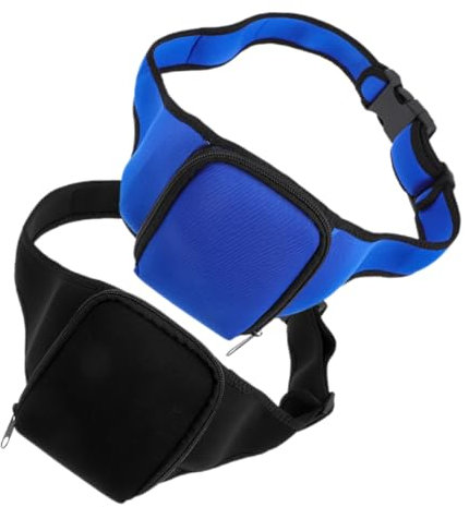GREENADSCAPE Microphone Belt Pouch for Fitness Running Belt Workout Microphone Bag Gym Trainer Mic Holder Secure Neoprene Material