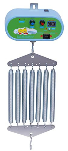 YyanLAK Motor Federwiege, Federwiege Baby Hängende Elektrische Wiege-Steuerung mit Einstellbarer Timer-Schaukel-Feder für Baby-Wiege und Baby-Hängematte