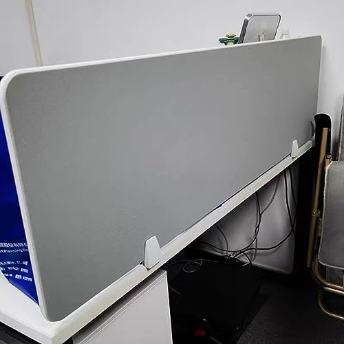 Akustische freistehende Trennwand für Schreibtisch, 30 x 40 cm, für Bibliotheks-Arbeitsplätze und sofortige Wandschreibtische