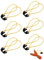 KGDUYC 6 Stück Slingshot Gummi,Schleuder Gummiband,Slingshot Gummibänder,Ersatzgummi Steinschleuder,Gummibänder für Schleuder,Gummibänder Passen für Die Meisten Schleudern,für Jagdkatapulte ImFreien