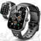 Csasan Smart Watch, smartwatch for men, Heart Rate Sleep Monitor Step Counter, IP68 Waterproof, Black
