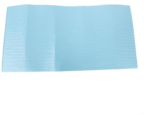 Feuille d'eau pour paysage de diorama, idéale pour l'artisanat des lacs, des piscines et des paysages marins dans les modèles ferroviaires (motif eau)