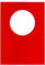 KOTO - 6pcs. Dart Surround Rot Square, langlebige Dart wandschutz, verhindert Schäden, Eva (13,5 cm)