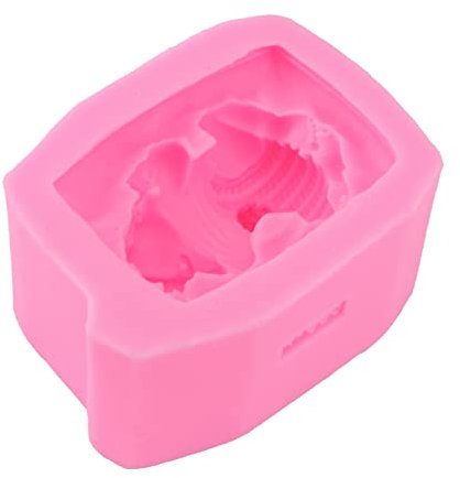 Gadpiparty 1 Stück Silikon Kuchenform Dekorative Backform Lebensmittelechtem Silikon und Geruchlos zum Backen und Dekorieren von Kuchen und Seifen