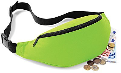 BagBase BG42 Gürteltasche in Limettengrün, Einheitsgröße, lime, Einheitsgröße