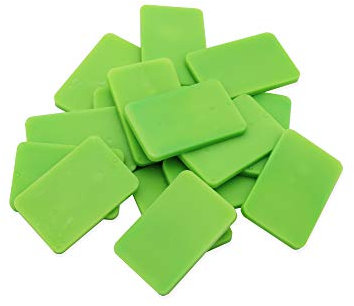 SILISTO cales, plastique, 1000 pièces épaisseur 5 mm PVC