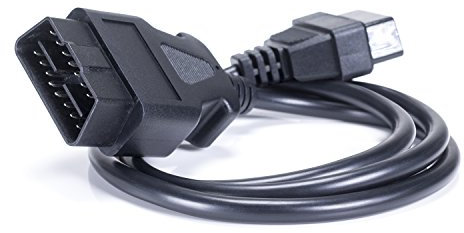 OBD 2 II 1m Verlängerung Kabel 16 Pol Diagnose Interface Adapter Stecker Buchse