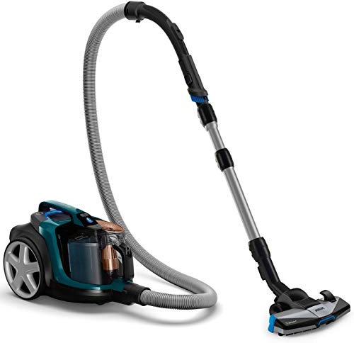 Philips FC9744/09 Aspirateur sans sac PowerPro Expert, 650w IEC and 750W Max, Capacité de Poussière 2L, Mini Turbo Brosse Intégrée, Multicolore (Vert/Noir)