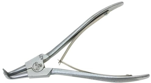 Dönges Sicherungszange, Länge 220 mm, für Ø 40-100 mm, A 31 (Seegerringzange Seegerring Sprengringzange Sicherungsringzange)