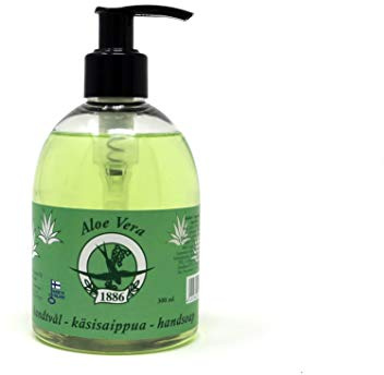 Vaasan Aito Saippua | Original Finnische Handwaschlotion | traditionelle Rezeptur, vegan, hergestellt in Finnland, 300 ml natürliche Körperpflege (Aloe Vera)