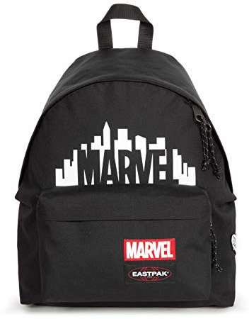 Eastpak x Marvel Padded Pak'r Backpack, 40 cm, 24 L, Black (Marvel Skyline)