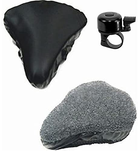 Ventura 2 Funktionen Wendebezug Universal Sattelbezug XXL Satteldecke inkl. Fahrradklingel