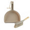 Salter LASAL71427WEU7 Dustpan and Brush Set – Handheld Sweeping Brush with FSC Bamboo Handle, Recycled Plastic Dustpan, Slim Brush Head for Corners, Ideal for Wood/Tiled/Laminate Floors, Warm Harmony