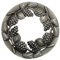 Milageto Vintage Candle Topper Deckel Kerzenabdeckung Kerzenschirme Jar Candle Sleeve für Jar Candles Party Home, Silber