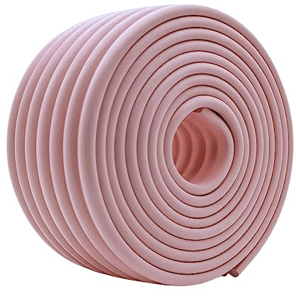 Multifunctional Furniture Edge Wall Corner Guard Pink 4m | high density NBR bumper, 4m x 8cm x 0.8cm, easy cut