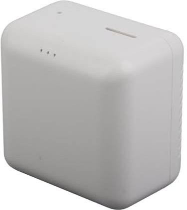 Topiky USB 2.0 Netzwerkdruckserver, Drahtloser Druckserver USB Drucker fürXP fürfür3.4 LAN Druckfreigabeserver, Unterstützt das Drucken von Bildern (EU-Stecker)