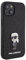 Karl Lagerfeld KLHCP15SGKNPSK Hülle für iPhone 15 6.1 Schwarz hardcase Fixed Glitter Ikonik Logo Metal Pin