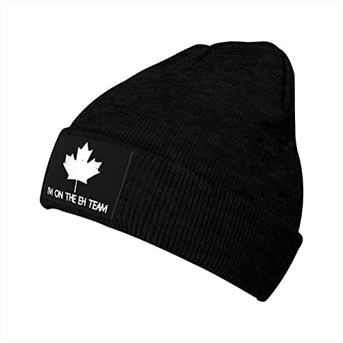 934 Beanie Mütze I'm On The Eh Team Canada Canadian Mütze Unisex Strickmützen Slouch Beanie Strickmütze Für Herren Damen Geschenke