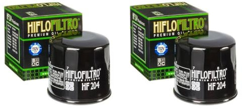 DB PARTS Set di 2 filtri olio compatibili con Honda 650 CB F (RC75A) 2016