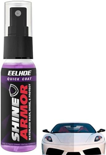 High Protection 3in1 Spray, 3-In-1 High Protection Fast Car Coating Spray, Autobeschichtungsspray 3 in 1, Car Nano Kratzer Spray, Auto Politur für Schutz Vor Korrosion, Kratzern (100ml) | CARCOAT