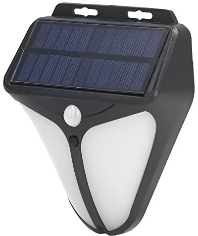 YWBL-WH Solar-Alarmleuchte, Rotes und Blaues Licht, Solar-Warnleuchte, 129 DB, Körperinduktion, Infrarot-Schall, Lichtalarm für Fabriken, Kommerzielle Blitzlichter