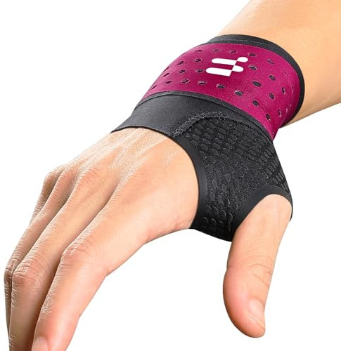 Fitomo handgelenk bandagen, bandage handgelenk mit Weicher Daumenöffnung (Nicht für Daumenschmerzen), Bandage Handgelenk für leichte Sehnenscheidenentzündung, Sport, Arbeit und Schlaf