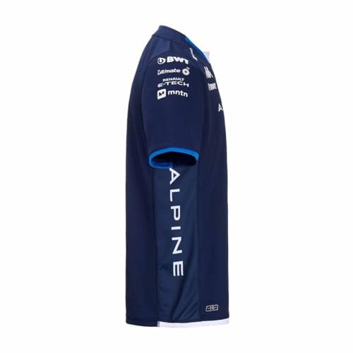 Trikot Kombat Frankreich BWT Alpine F1 Team Blau Herren