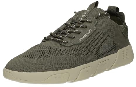 JAZSAIL Lace-Up Casual Shoes, Green, 12 UK