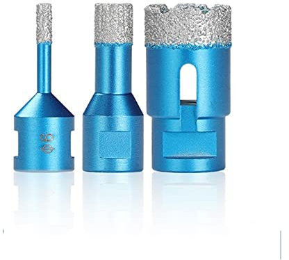 Hole Saw Cutter 6-80mm M14 Thread Core Drill Bit Vacuum Brazed Dry Hole Cutter for Marble Tile Drilling Tool(75mm)