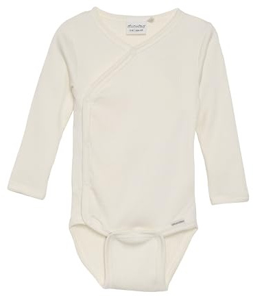 MINYMO Unisex Minymo Wrap Body Ls Rib Minymo Wrap Body LS Rib