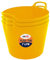 Best House | 3 Pcs of Flexi Tub with Handles | Small Size | Mini | 7 Litres | Yellow | Garden Tubs | Plastic Storage Container for Home, Washing, Garden Waste and DIY Projects