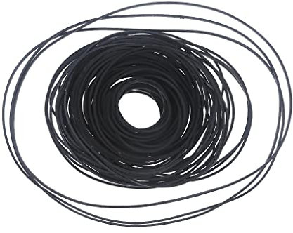 100pcs 1mm Mix Cassette Tape Machine Gürtel Seortiertes Home Components Recorder Turntable Gurtband