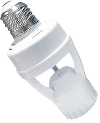Mises À Niveau E27 Détecteurs De Mouvement Base De Lampe Éclairage Multifonction Base De Lampe À Économie D'énergie Pour Une Utilisation Quotidienne Dans Les Maisons Et Les Bureaux Éclairage À