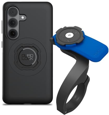 Quad Lock Out Front Handlebar Bike Phone Mount (V3) with MAG Phone Case for Galaxy S26
