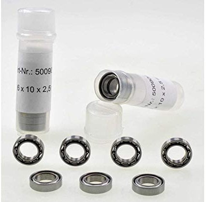 Carson 500904010 - Kugellager, 6 x 10 x 2.5 mm, 10 Stück