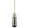 Bathroom Light Pull Chain – Polished Brass and Green Real Marble Drop & Brass Chain E5