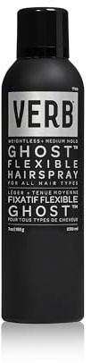 VERB Ghost Flexible Hairspray, 7 oz | Weightless Frizz-Free Medium Hold