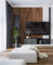 wodewa Wandverkleidung Holz 3D Optik Nussbaum 1m² Wandpaneele Moderne Wanddekoration Holzverkleidung Holzwand Wohnzimmer Küche Schlafzimmer