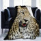 FANSU Kuscheldecke Flanell Decke, 3D Drucken Microfaser Flauschig Weich Warm Plüsch Wohndecke Fleece Tagesdecke Decke für Sofa und Bett (Leopard,150x200cm)