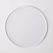 20 Stück Acryl-Lucite-Kreise, Acryl, runder Kreis, transparenter Acryl-Cisc für DIY-Projekte und Handwerk, 3 mm Dicke (transparent, 7 cm)
