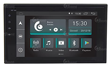 Radio de Coche universales 2 DIN Android GPS Bluetooth WiFi USB Dab+ Touchscreen 6.2 4core Carplay AndroidAuto HD