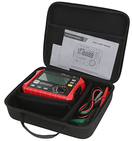 Tester resistenza interruttore perdite, tester resistenza isolamento digitale multifunzionale HT5910 0V 440V costruzione compatta 45Hz 65Hz per rilevamento circuiti Tester e rivelatori