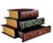 Trendy Boy Dekorative Organizer Holz Falsches Buch Aufbewahrungsbox Schmuckschatulle mit Drei Schubladen (312)