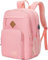KEOFID Laptop Rucksack für Herren Damen, Großer Schulrucksack für Jungen, Mädchen und Teenager, Anti-Diebstahl Computer Rucksack, 15,6 Zoll Laptop, Handgepäck Rucksack(Rosa)