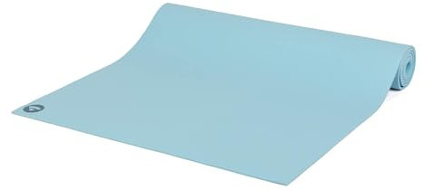 Bodhi Yogamatte Rishikesh Premium 60 | Rutschfest & Schadstofffrei | Matte für Yoga & Pilates | Antirutschmatte für deine Yogapraxis | Made in Germany | OEKO-TEX 100 | Übungsmatte | hellblau
