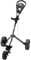 FAZER 3-Wheel Golf Trolley with Easy-Fold Design, Adjustable Straps & Ergonomic Handle - Lightweight, Sturdy Trolley with Quick-Lock Brakes & Accessories Station