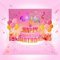 Kittenice Geburtstagskarte mit Musik, 3D Geburtstagskarte Pop Up mit Auspustbare Kerze, Kuchen, Rosa Popup Karte Geburtstag mit Umschlag, Happy Birthday Karte für Mädchen, Freundin, Schwester, Tochter