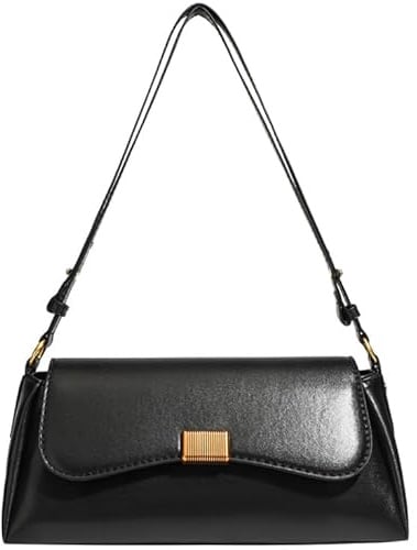 Farcauo Geldbörsen für Frauen Schwarze Vintage Umhängetaschen Tote Handtaschen für Frauen Trendy Crossbody Bag